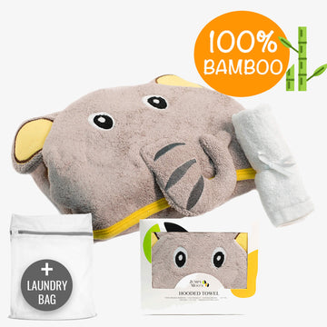 Hooded Towels - Jumpy Moo's - Baby Essentials